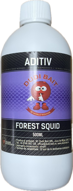 Aditiv lichid "Forest Squid" 500 ml  -DUDI BAIT